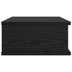 Table de chevet Chêne noir 40 x 31 x 15 cm Bois d'ingénierie 582012582012