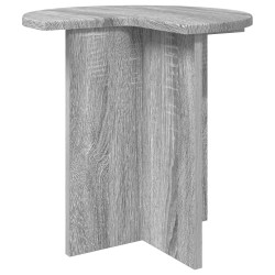 Table d'appoint Sonoma gris Ø 39 x 38 cm Bois d'ingénierie 582015582015
