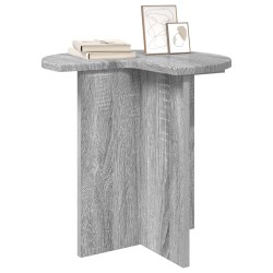 Table d'appoint Sonoma gris Ø 39 x 38 cm Bois d'ingénierie 582015582015