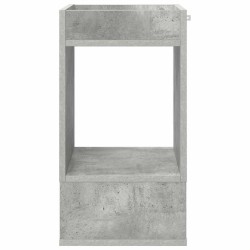 Table d'appoint Gris béton 30 x 30 x 56 cm Bois d'ingénierie 582016582016