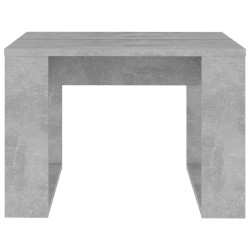 Table d'appoint Gris béton 50x50x35 cm Bois d’ingénierie 582017582017