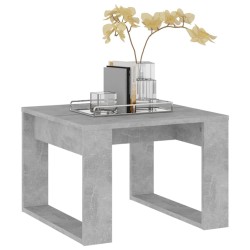 Table d'appoint Gris béton 50x50x35 cm Bois d’ingénierie 582017582017