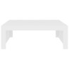 Table basse blanc 100x100x35 cm bois d'ingénierie 582019582019