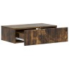 Table d'appoint murale Chêne fumé 59 x 34,5 x 17 cm 582020582020
