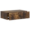 Table d'appoint murale Chêne fumé 59 x 34,5 x 17 cm 582021582021