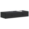 Table d'appoint murale Noir 87,5 x 34,5 x 17 cm 582023582023