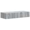 Table d'appoint murale Sonoma gris 87,5 x 34,5 x 17 cm 582024582024