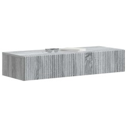 Table d'appoint murale Sonoma gris 87,5 x 34,5 x 17 cm 582024582024