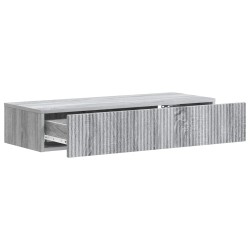 Table d'appoint murale Sonoma gris 87,5 x 34,5 x 17 cm 582024582024