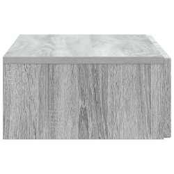 Table d'appoint murale Sonoma gris 87,5 x 34,5 x 17 cm 582024582024
