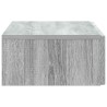 Table d'appoint murale Sonoma gris 87,5 x 34,5 x 17 cm 582024582024