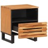 Table de chevet 40x34x46 cm bois d'acacia massif 582028582028