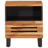 Table de chevet 40x34x46 cm bois d'acacia massif 582028582028