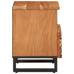 Table de chevet 40x34x46 cm bois d'acacia massif 582028582028