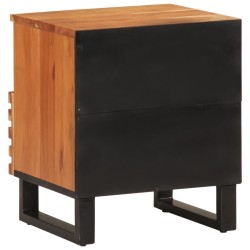 Table de chevet 40x34x46 cm bois d'acacia massif 582028582028