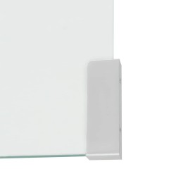 Table basse 98x45x30 cm Verre trempé Transparent 582030582030