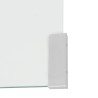 Table basse 98x45x30 cm Verre trempé Transparent 582030582030