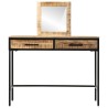 Table de Toilette avec tiroir Marron 100 x 40 x 120 cm 582037582037
