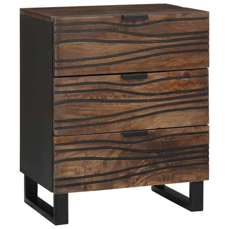 Table de chevet Noyer 50 x 33 x 62 cm Bois d'ingénierie 582062582062