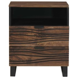 Table de chevet Noyer 50 x 33 x 62 cm Bois d'ingénierie 582062582062