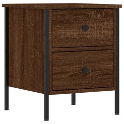 Tables de chevet 2pcs chêne marron 40x42x50cm bois d'ingénierie 582064582064