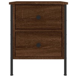 Tables de chevet 2pcs chêne marron 40x42x50cm bois d'ingénierie 582064582064