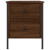 Tables de chevet 2pcs chêne marron 40x42x50cm bois d'ingénierie 582064582064