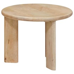 Tables basses gigognes 2 pcs Noir Bois de mangue massif 582067582067