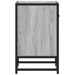 Table de chevet sonoma gris 40x31x50 cm bois d'ingénierie 582070582070