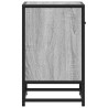 Table de chevet sonoma gris 40x31x50 cm bois d'ingénierie 582070582070