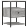 Tables de chevet 2 pcs sonoma gris 40x42x56cm bois d'ingénierie 582074582074