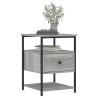 Tables de chevet 2 pcs sonoma gris 40x42x56cm bois d'ingénierie 582074582074