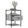 Tables de chevet 2 pcs sonoma gris 40x42x56cm bois d'ingénierie 582074582074