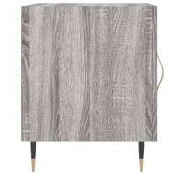 Tables de chevet 2 pcs sonoma gris 40x40x50cm bois d'ingénierie 582075582075