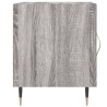 Tables de chevet 2 pcs sonoma gris 40x40x50cm bois d'ingénierie 582075582075