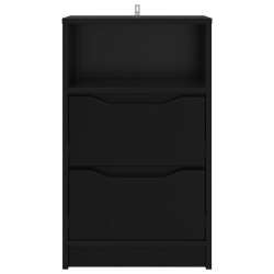 Tables de chevet 2 pcs Noir 40 x 30 x 467 cm Bois d'ingénierie 582076582076