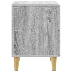 Table de chevet Sonoma gris 43 x 34,5 x 48 cm Bois d'ingénierie 582080582080