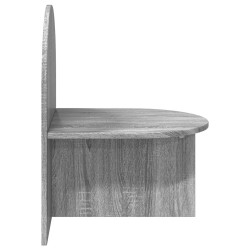 Table de chevet Sonoma gris 48 x 49 x 65 cm Bois d’ingénierie 582081582081