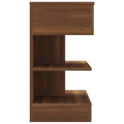 Table de chevet Chêne marron 40x35x65 cm Bois d'ingénierie 582095582095