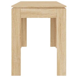 Table à manger Chêne sonoma 120x60x76 cm Bois d'ingénierie 582096582096