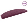 Tapis d'escalier auto-adhésifs 15 pcs Violet foncé 582097582097