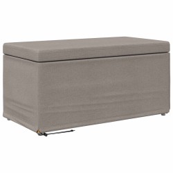 Tabouret Taupe 81 x 41 x 40 cm Tissu et bois stratifié 582100582100