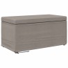 Tabouret Taupe 81 x 41 x 40 cm Tissu et bois stratifié 582100582100