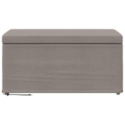 Tabouret Taupe 81 x 41 x 40 cm Tissu et bois stratifié 582100582100
