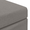 Tabouret Taupe 81 x 41 x 40 cm Tissu et bois stratifié 582100582100