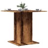 Table à manger vieux bois 80 x 80 x 75 cm bois d'ingénierie 582101582101