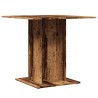 Table à manger vieux bois 80 x 80 x 75 cm bois d'ingénierie 582101582101