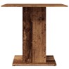 Table à manger vieux bois 80 x 80 x 75 cm bois d'ingénierie 582101582101