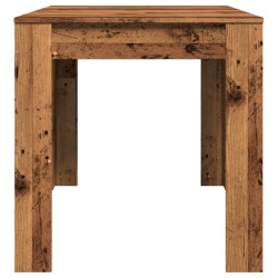 Table à manger vieux bois 140x74,5x76 cm bois d'ingénierie 582102582102
