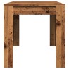 Table à manger vieux bois 140x74,5x76 cm bois d'ingénierie 582102582102